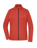 Ladies´ Sports Structured Fleece Jacket – Spicy Orange