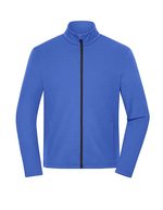 Men´s Sports Structured Fleece Jacket – Peacock Blue