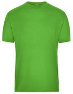 James&Nicholson Men´s Bio Workwear T-Shirt Aqua XS (JN1808), JN1808 – Lime Green