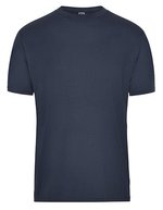 James&Nicholson Men´s Bio Workwear T-Shirt Aqua XS (JN1808), JN1808 – Navy