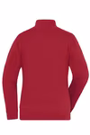 James&Nicholson Doppeljacke Slim-Fit Fleece für Damen, Red S, JN1809 – Bild 3
