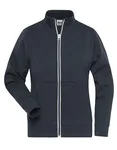 James&Nicholson Doppeljacke Slim-Fit Fleece für Damen, Carbon M, JN1809 – Bild 2