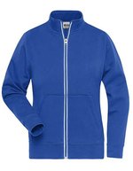 James&Nicholson Doppeljacke Slim-Fit Fleece für Damen, Black XS, JN1809 – Reale