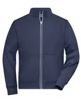 James&Nicholson Doubleface Arbeitsjacke mit Fleece für Herren, Navy 6XL, JN1810 – Bild 1