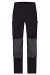James&Nicholson Workwear Hose 4-Way Stretch Slim, Navy 48, JN1813 – Bild 3