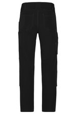 James&Nicholson Workwear Hose 4-Way Stretch Slim, Black 25, JN1813 – Bild 4