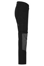 James&Nicholson Workwear Hose 4-Way Stretch Slim, Black 25, JN1813 – Bild 6