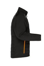 James&Nicholson Hybridjacke mit BIONIC-FINISH®ECO für Herren, Black/Black XS, JN1820 – Bild 6