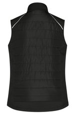 James&Nicholson Hybrid Weste mit Stepp-Einsätzen für Damen, Black/Black XS, JN1821 – Bild 4