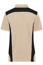 James&Nicholson Workwear Polo -STRONG- Bio-Baumwolle für Damen, Black/Carbon XS, JN1825 – Bild 4