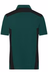 James&Nicholson Workwear Polo -STRONG-, Organic Cotton for Men, Navy/Navy 3XL, JN1826 – image 4