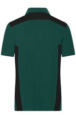 James&Nicholson Workwear Polo -STRONG-, Bio-Baumwolle für Herren, Navy/Navy 3XL, JN1826 – Bild 4