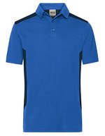 James&Nicholson Workwear Polo -STRONG-, Bio-Baumwolle für Herren, Navy/Navy 3XL, JN1826 – Royal/Navy