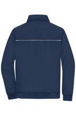 James&Nicholson Hybrid Arbeitsjacke mit Sherpa-Innenfutter, Carbon/Black XS, JN1868 – Bild 3