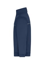 James&Nicholson Hybrid Arbeitsjacke mit Sherpa-Innenfutter, Carbon/Black XS, JN1868 – Bild 4