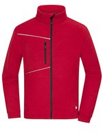 Fleece Jacket - Corduroy Look – Red