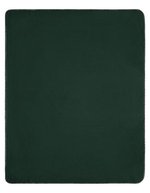 James&Nicholson Fleece-Decke 130x170 cm Antipilling – Dark Green/Natural