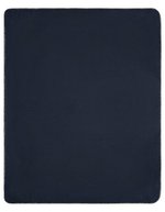 James&Nicholson Fleece-Decke 130x170 cm Antipilling, Black/Light Grey One Size, JN1901 – Navy/Natural