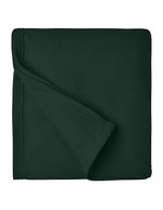 James&Nicholson XXL Fleece Decke 150x200 cm, Black One Size, JN1902 – Verde scuro