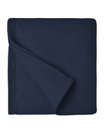 James&Nicholson XXL Fleece Decke 150x200 cm, Black One Size, JN1902 – Blu navy