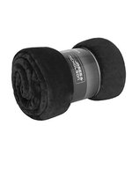 James&Nicholson Microfaser Fleece Decke XL 180x130 cm, Black 180 x 130 cm, JN1907 – Bild 2