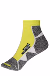 James&Nicholson Sport Sneaker Socken mit Dämpfung, Black/White 35-38, JN214 – Bild 5