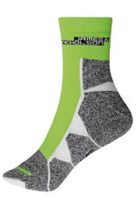 James&Nicholson Atmungsaktive Sportsocken mit Kettelnaht, Black/White 35-38, JN215 – Bild 5