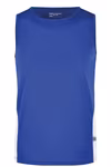 James&Nicholson Tank Top da Corsa con Inserti in Mesh da Uomo, Black/Red S, JN305 – immagine 3