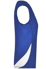 James&Nicholson Atmungsaktives Damen Running Tanktop mit Mesh-Einsätzen, Black/Red S, JN315 – Bild 5