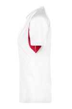 James&Nicholson Running-T-Shirt mit Mesh-Einsätzen für Damen, Red/Black XXL, JN316 – Bild 5