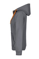 James&Nicholson Doubleface Jacke mit Kapuze für Damen in, Azur/Navy S, JN354 – Bild 5