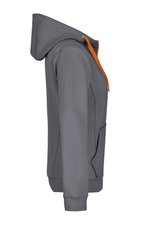 James&Nicholson Doubleface Jacke mit Kapuze für Damen in, Azur/Navy S, JN354 – Bild 6