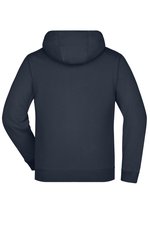 James&Nicholson Sportive Herrenjacke mit Kapuze, Azur/Navy S, JN355 – Bild 4