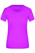 James&Nicholson Active-T-Shirt taillierter Schnitt für Damen, Acid Yellow XS, JN357 – Bild 1