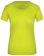 James&Nicholson Active-T-Shirt taillierter Schnitt für Damen, Acid Yellow XS, JN357 – Bild 2