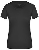 James&Nicholson Active-T-Shirt taillierter Schnitt für Damen, Acid Yellow XS, JN357 – Black