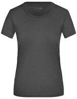 James&Nicholson Active-T-Shirt taillierter Schnitt für Damen, Acid Yellow XS, JN357 – Dark Melange