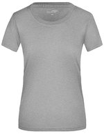 James&Nicholson Active-T-Shirt taillierter Schnitt für Damen, Acid Yellow XS, JN357 – Light Melange