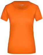 James&Nicholson Active-T-Shirt taillierter Schnitt für Damen, Acid Yellow XS, JN357 – Orange