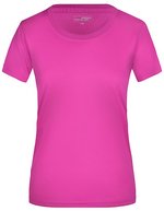 James&Nicholson Active-T-Shirt taillierter Schnitt für Damen, Acid Yellow XS, JN357 – Pink
