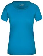 James&Nicholson Active-T-Shirt taillierter Schnitt für Damen, Acid Yellow XS, JN357 – Turquoise