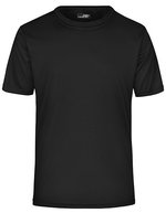 James&Nicholson Atmungsaktives Funktions T-Shirt für Sport, Acid Yellow S, JN358 – Nero