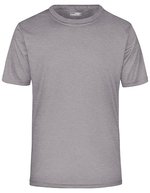 James&Nicholson Atmungsaktives Funktions T-Shirt für Sport, Acid Yellow S, JN358 – Chiaro Melange