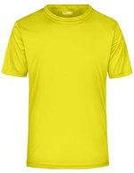 James&Nicholson Atmungsaktives Funktions T-Shirt für Sport, Acid Yellow S, JN358 – Giallo