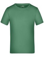 James&Nicholson Junior Active-T Funktions T-Shirt, Rundhals – Green
