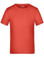 James&Nicholson Junior Active-T Funktions T-Shirt, Rundhals – Grenadine