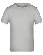 James&Nicholson Junior Active-T Funktions T-Shirt, Rundhals, Acid Yellow L (134/140), JN358K – Light Melange