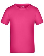 James&Nicholson Junior Active-T Funktions T-Shirt, Rundhals, Acid Yellow L (134/140), JN358K – Pink