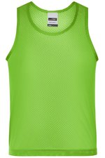 James&Nicholson Atmungsaktives Kinder-Markierungshemd Signal-T, Signal Green S, JN372 – Bild 3