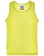 James&Nicholson Atmungsaktives Kinder-Markierungshemd Signal-T – Signal Yellow